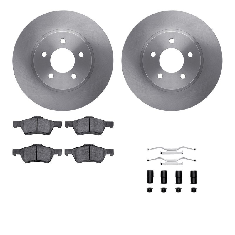 Dynamic Friction 6512-99579 Disc Brake Kit - Front