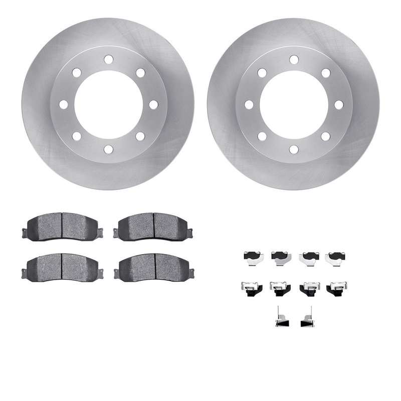 Dynamite Friction 6512-99598 Disc Brake Kit - Front