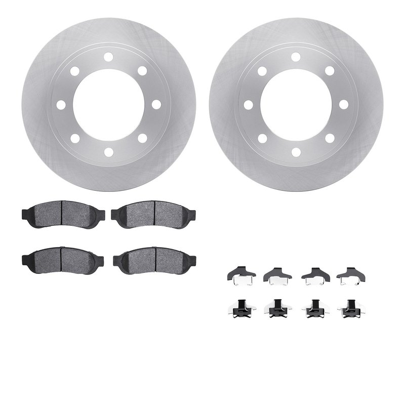 Dynamite Friction 6512-99603 Disc Brake Kit - Rear