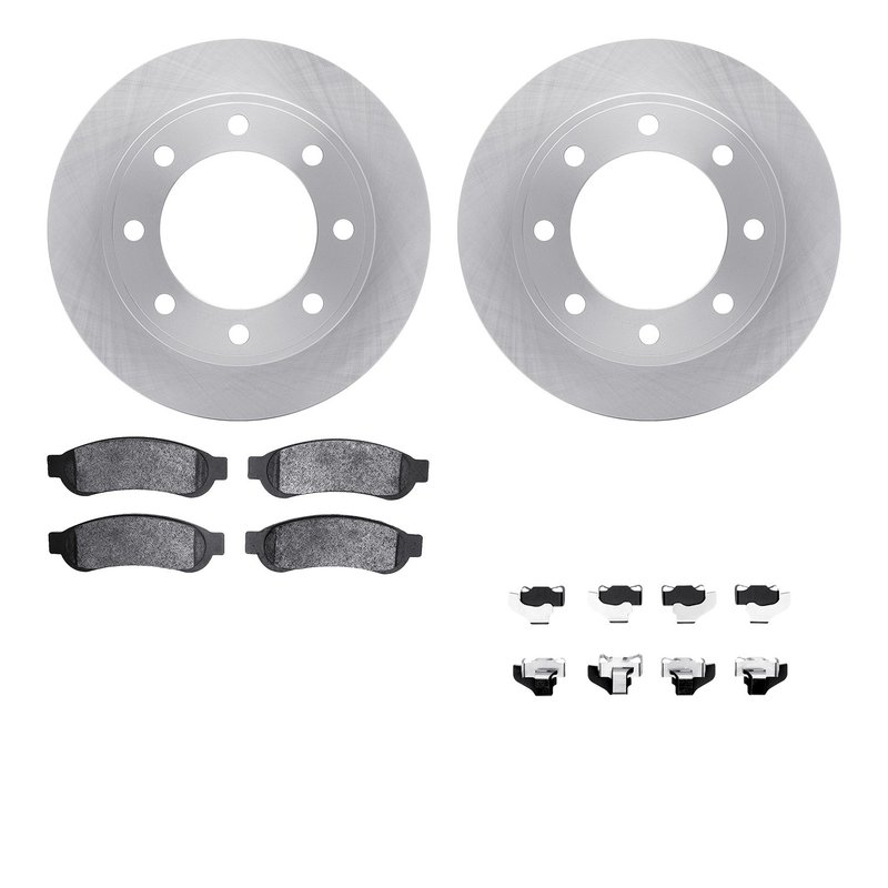 Dynamite Friction 6512-99605 Disc Brake Kit - Rear