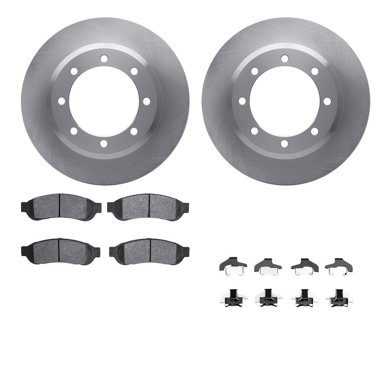 Dynamite Friction 6512-99612 Disc Brake Kit - Rear