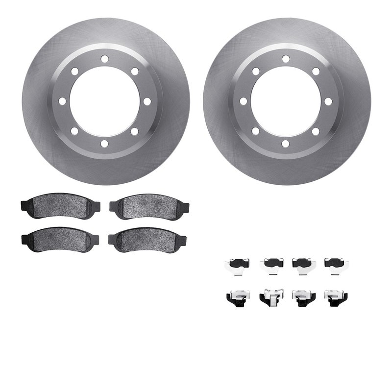 Dynamite Friction 6512-99613 Disc Brake Kit - Rear