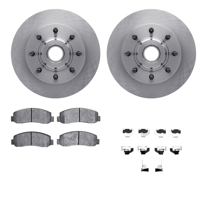 Dynamite Friction 6512-99618 Disc Brake Kit - Front