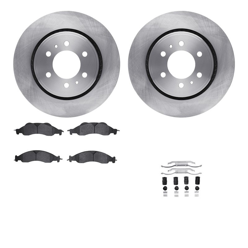 Dynamite Friction 6512-99630 Disc Brake Kit - Front