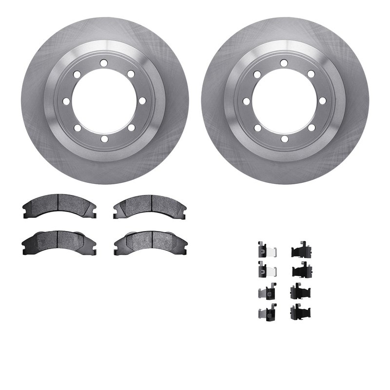 Dynamite Friction 6512-99660 Disc Brake Kit - Rear