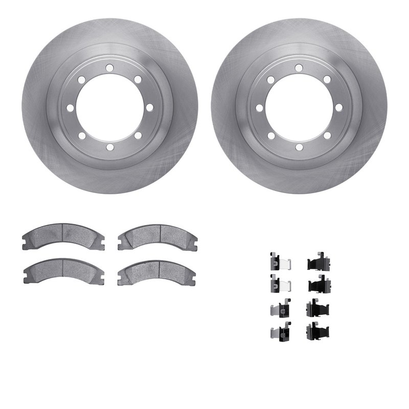 Dynamic Friction 6512-99666 Disc Brake Kit - Rear