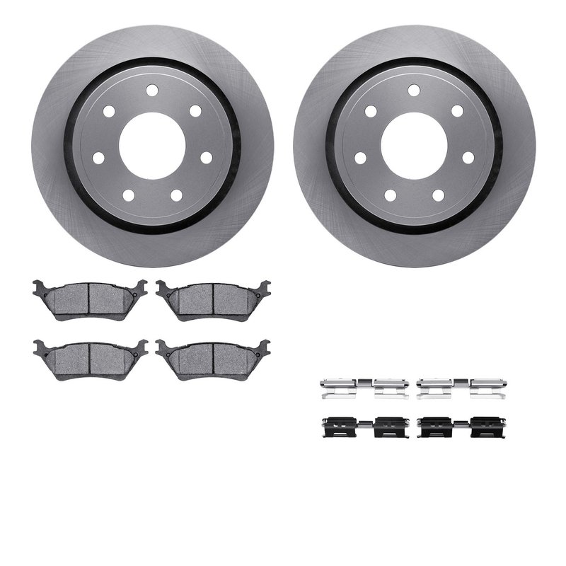 Dynamite Friction 6512-99678 Disc Brake Kit - Rear