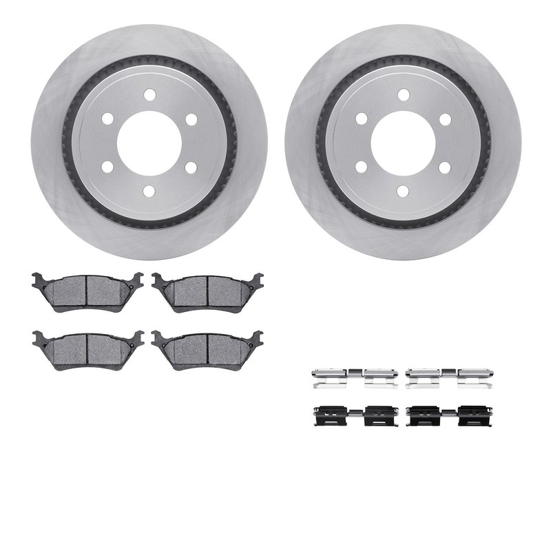 Dynamite Friction 6512-99681 Disc Brake Kit - Rear
