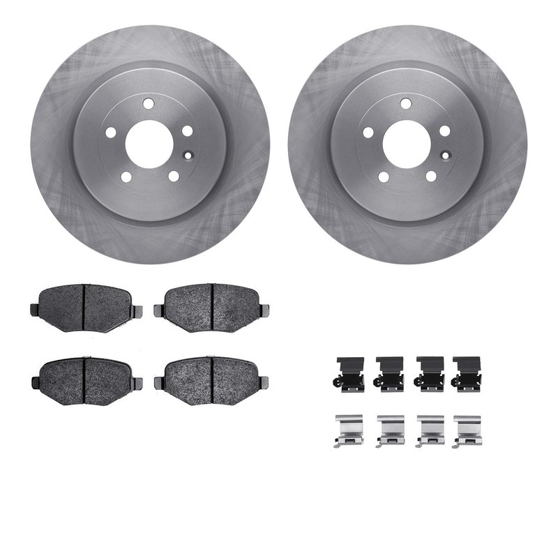 Dynamite Friction 6512-99685 Disc Brake Kit - Rear