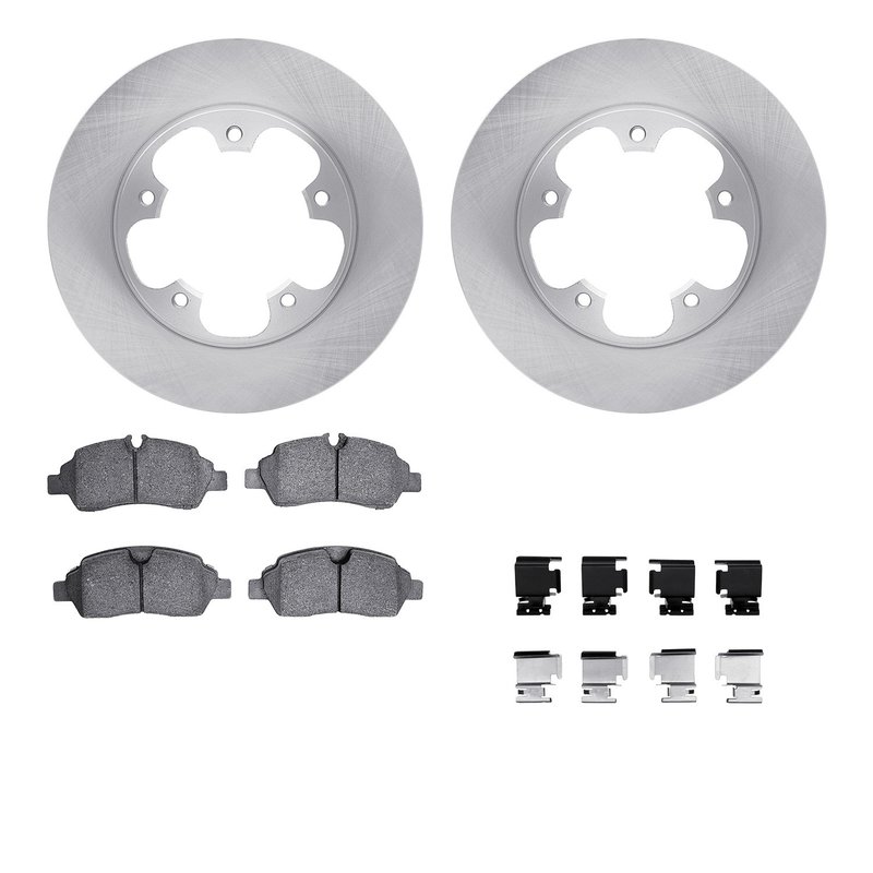 Dynamite Friction 6512-99717 Disc Brake Kit - Rear