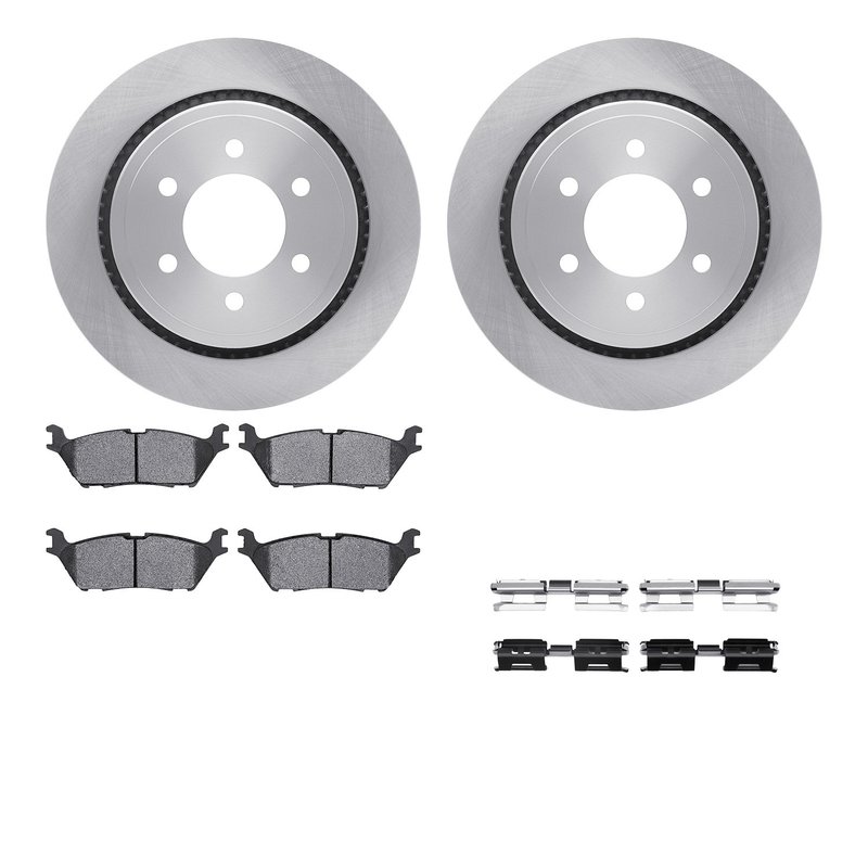 Dynamite Friction 6512-99726 Disc Brake Kit - Rear