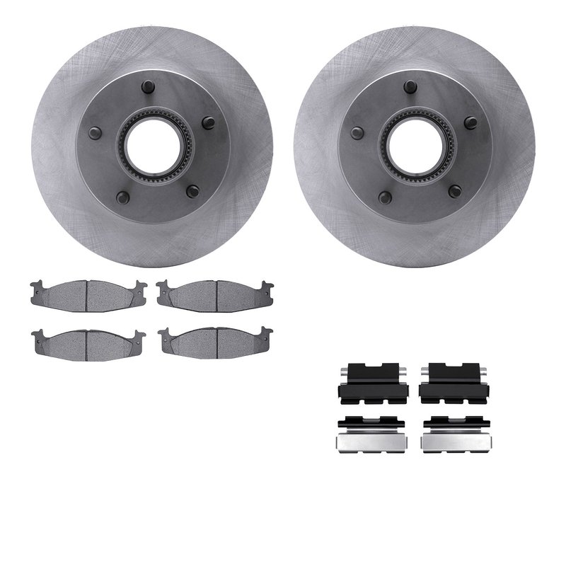 Dynamic Friction 6512-99750 Disc Brake Kit - Front