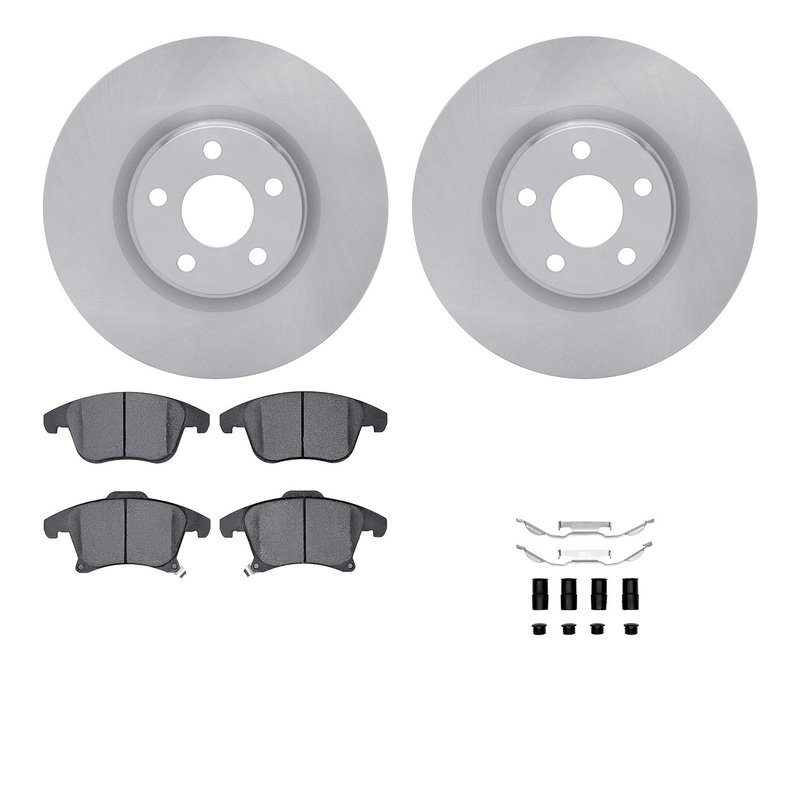 Dynamite Friction 6512-99792 Disc Brake Kit - Front