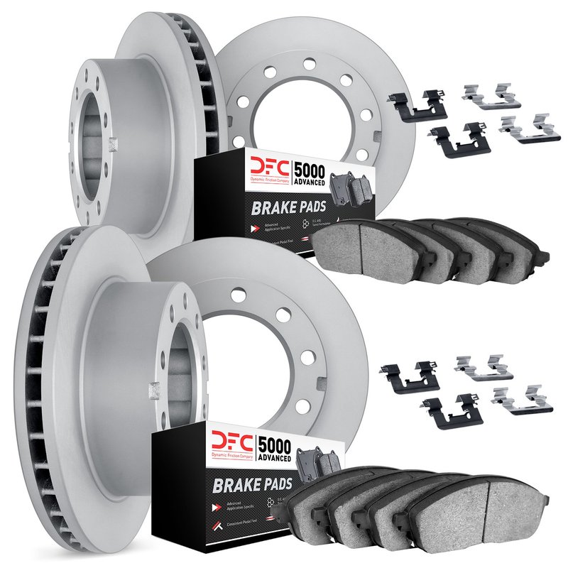 Dynamite Friction 6514-41037 Disc Brake Kit - Front and Rear