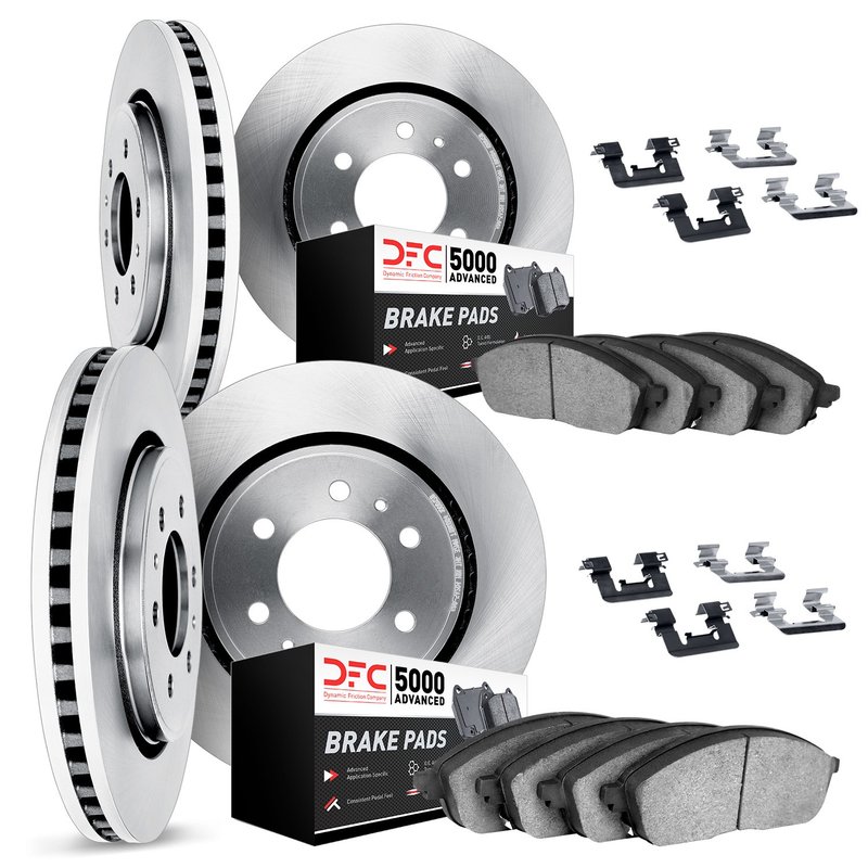 Dynamite Friction 6514-54095 Disc Brake Kit - Front and Rear