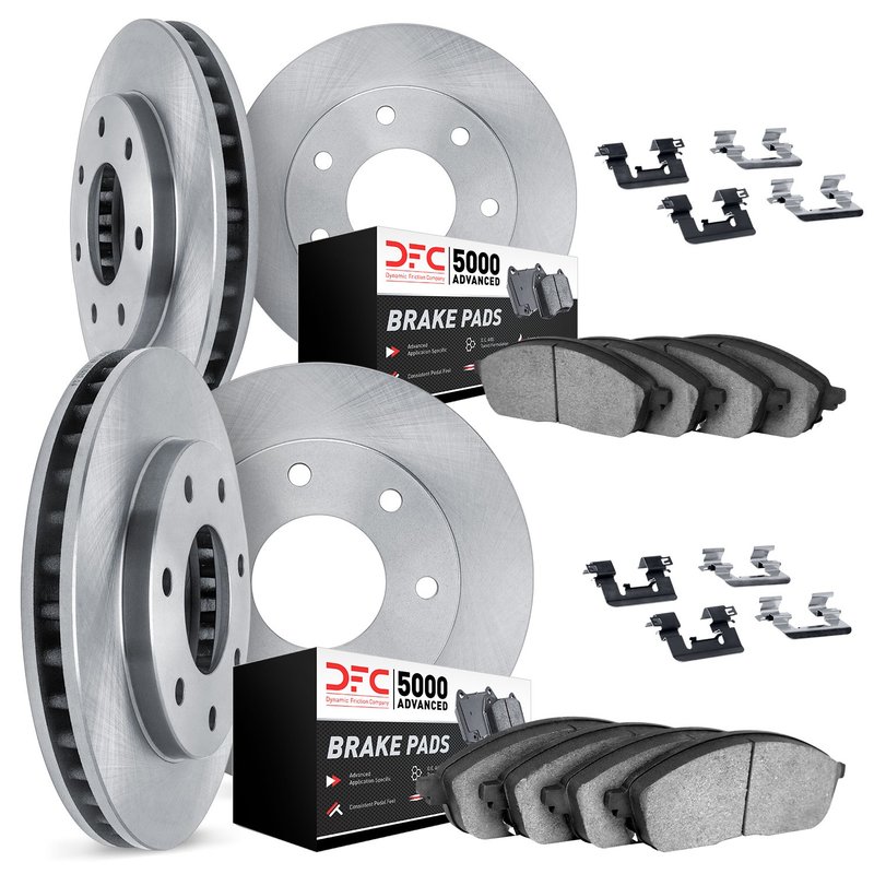 Dynamite Friction 6514-54100 Disc Brake Kit - Front and Rear
