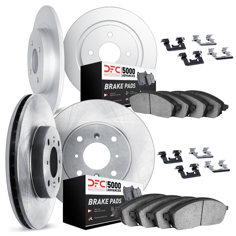 Dynamite Friction 6514-73091 Disc Brake Kit - Front and Rear