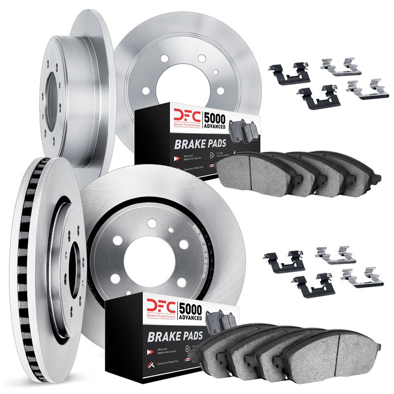 Dynamite Friction 6514-93001 Disc Brake Kit - Front and Rear