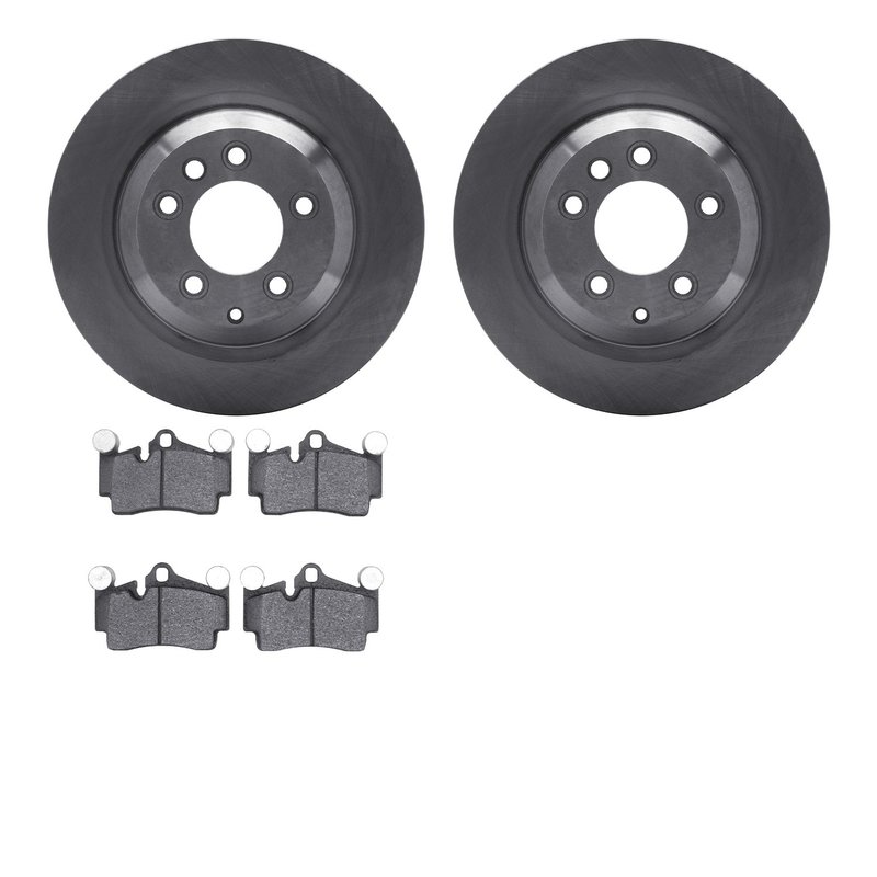 Dynamite Friction 6602-02077 Disc Brake Kit - Rear