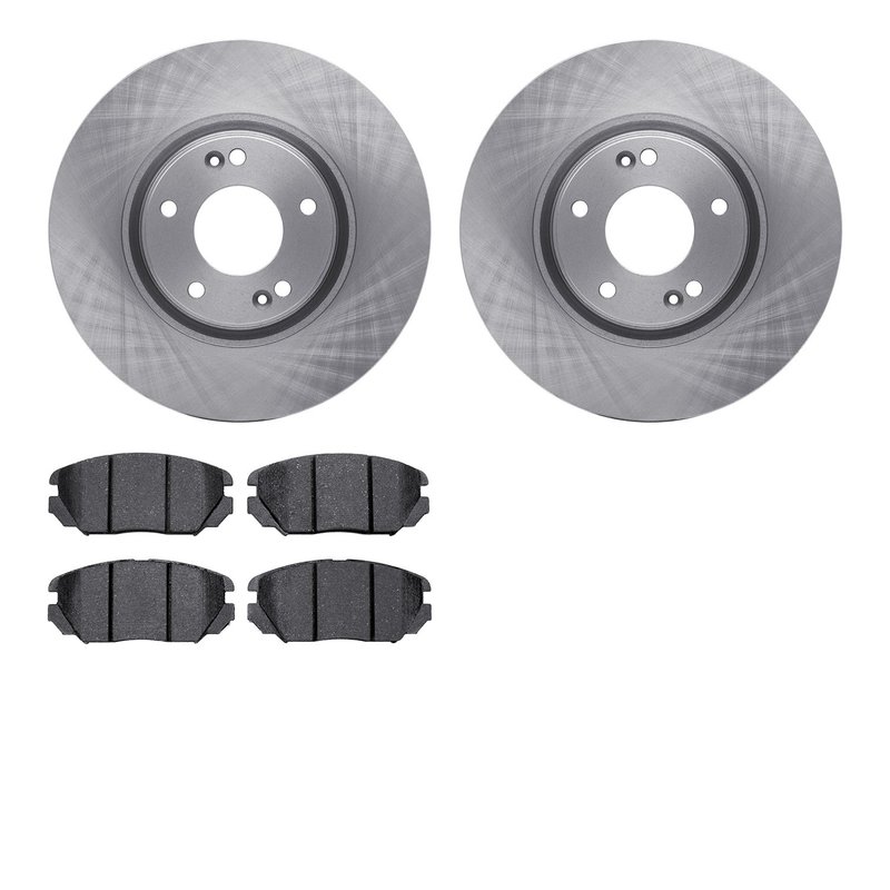 Dynamite Friction 6602-03003 Disc Brake Kit - Front