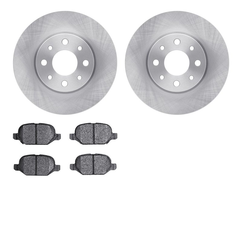 Dynamite Friction 6602-07019 Disc Brake Kit - Rear