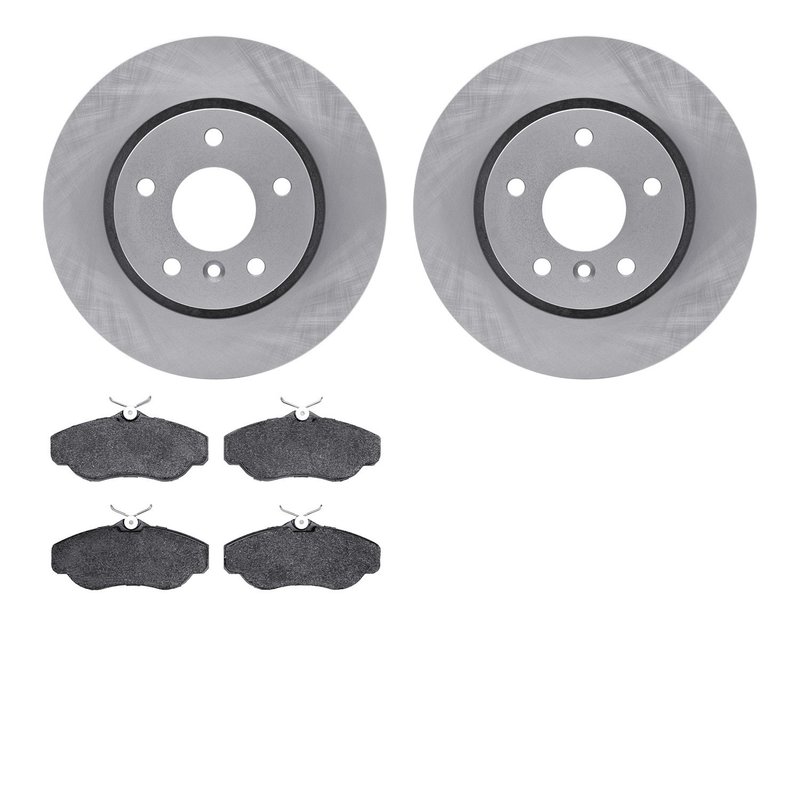 Dynamite Friction 6602-11003 Disc Brake Kit - Front
