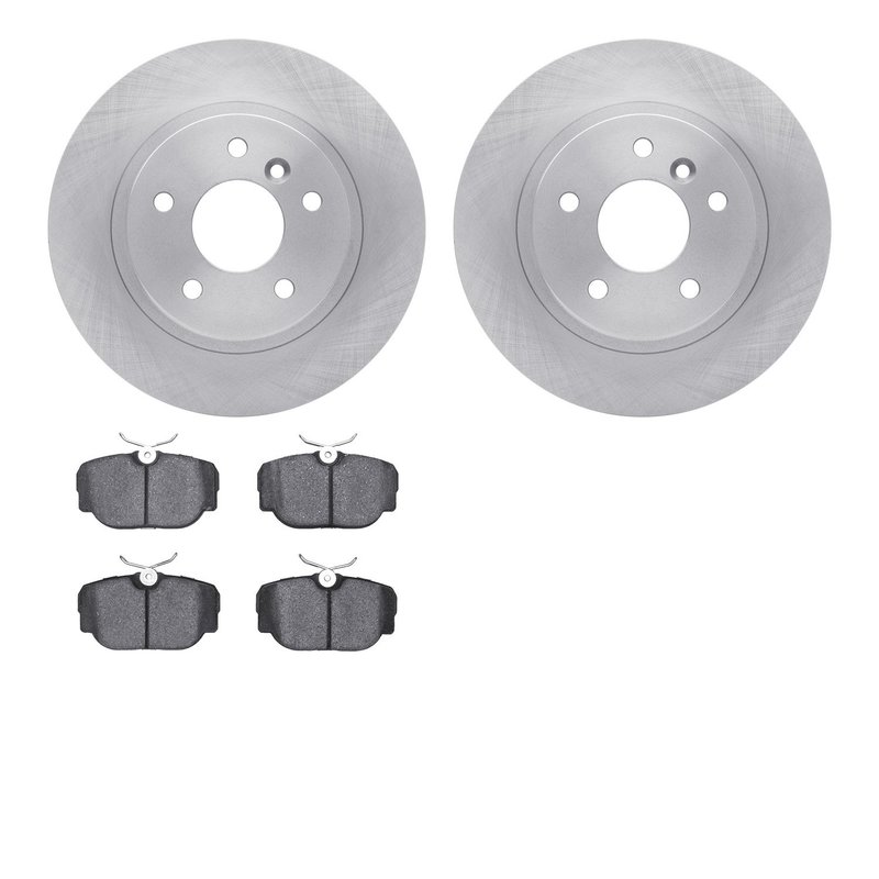 Dynamite Friction 6602-11007 Disc Brake Kit - Rear