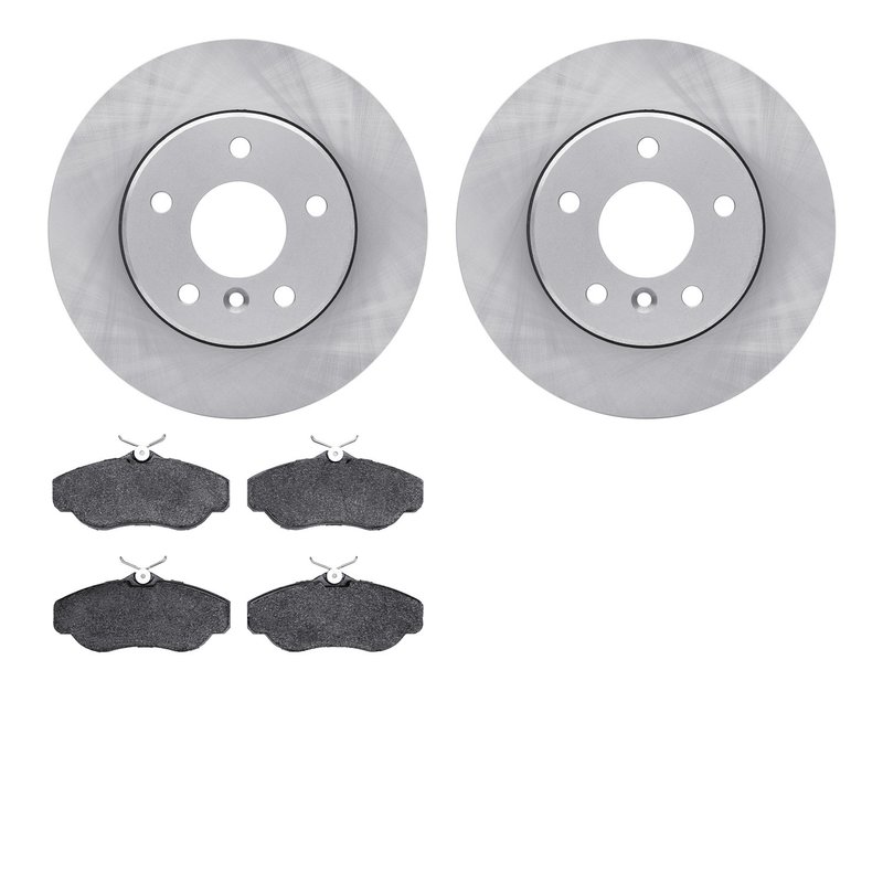 Dynamite Friction 6602-11011 Disc Brake Kit - Front