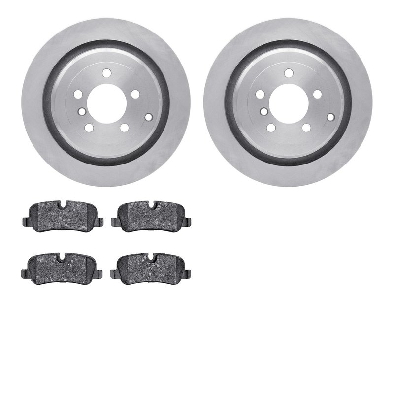 Dynamite Friction 6602-11059 Disc Brake Kit - Rear