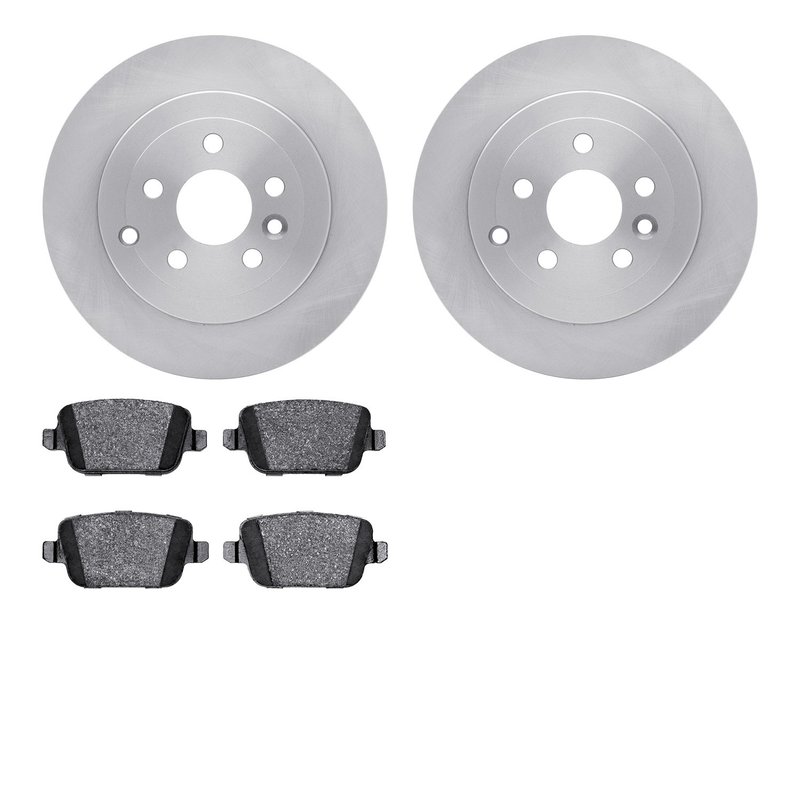 Dynamite Friction 6602-11063 Disc Brake Kit - Rear