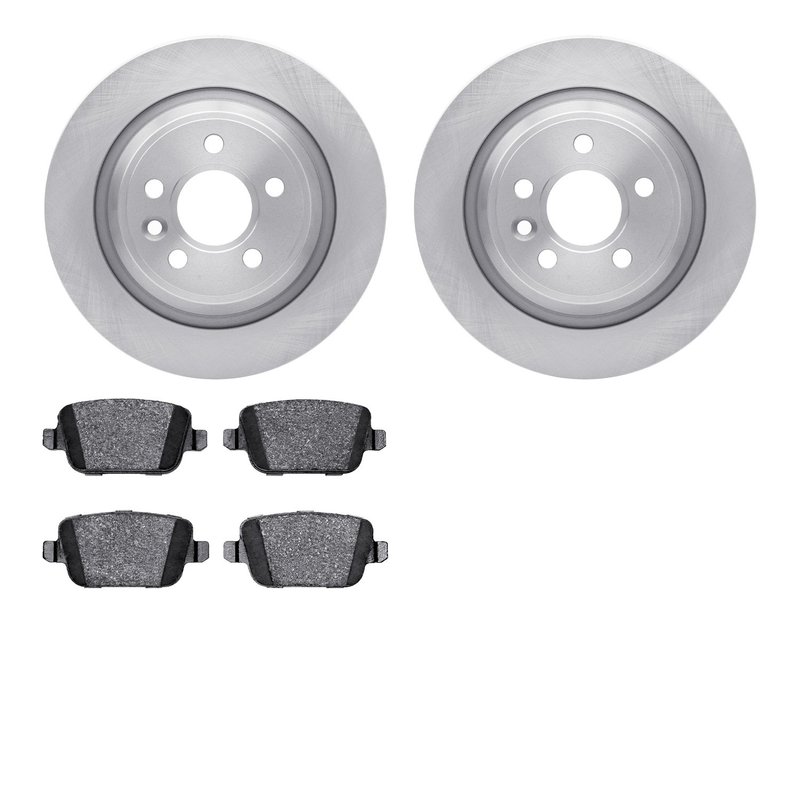 Dynamite Friction 6602-11087 Disc Brake Kit - Rear