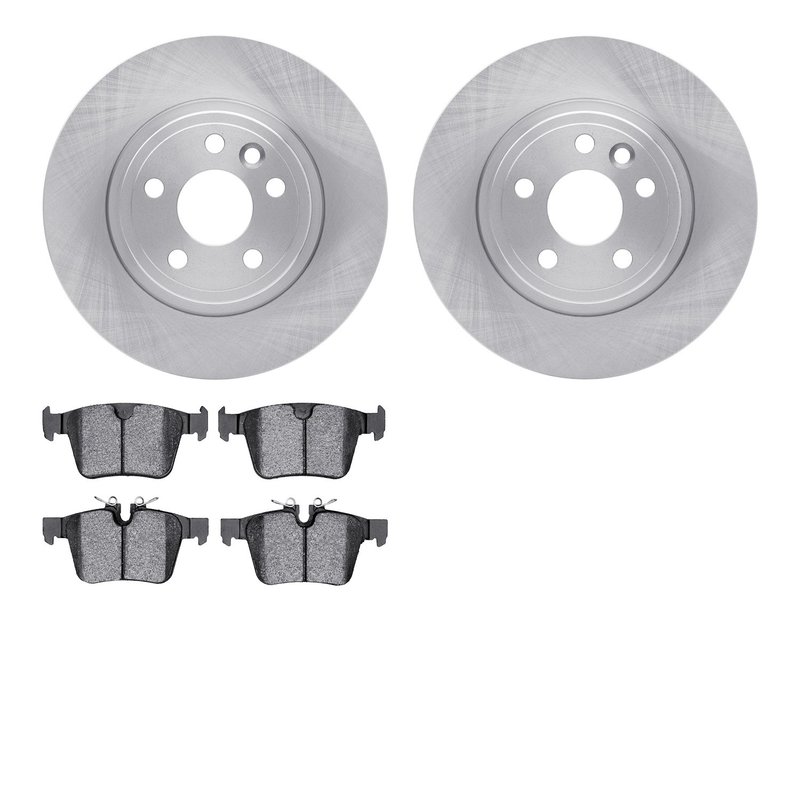 Dynamite Friction 6602-11107 Disc Brake Kit - Rear