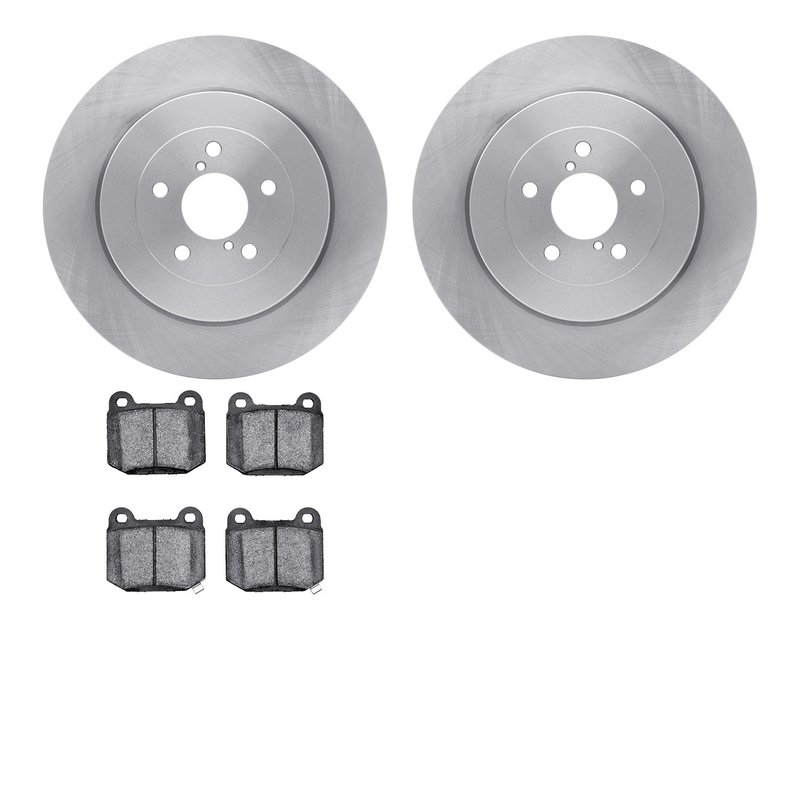 Dynamite Friction 6602-13015 Disc Brake Kit - Rear