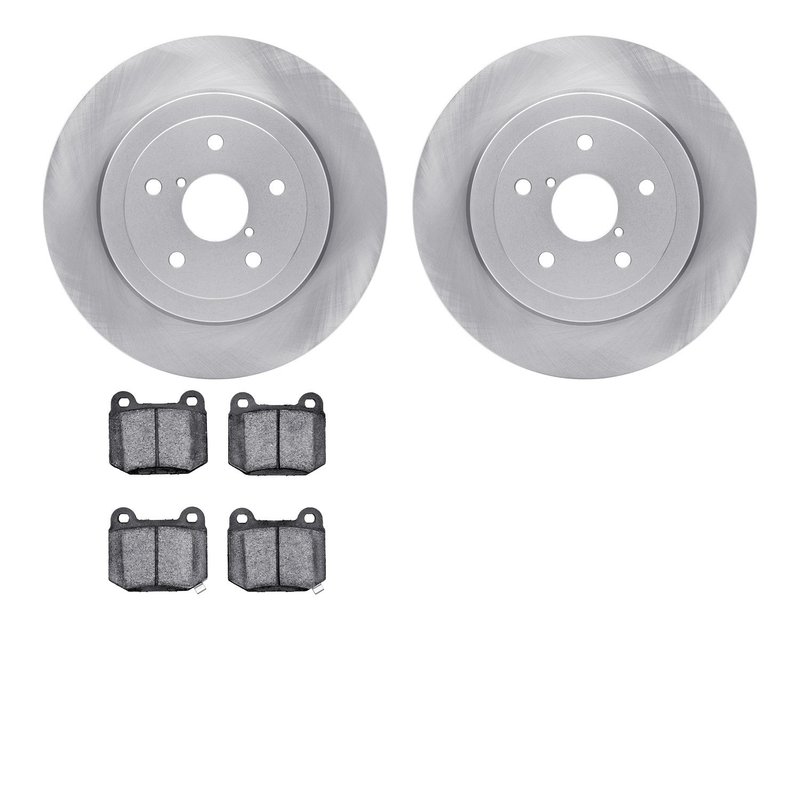 Dynamite Friction 6602-13023 Disc Brake Kit - Rear