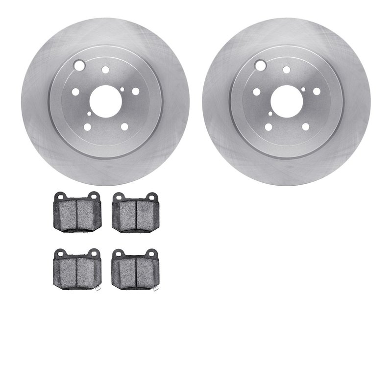 Dynamite Friction 6602-13031 Disc Brake Kit - Rear