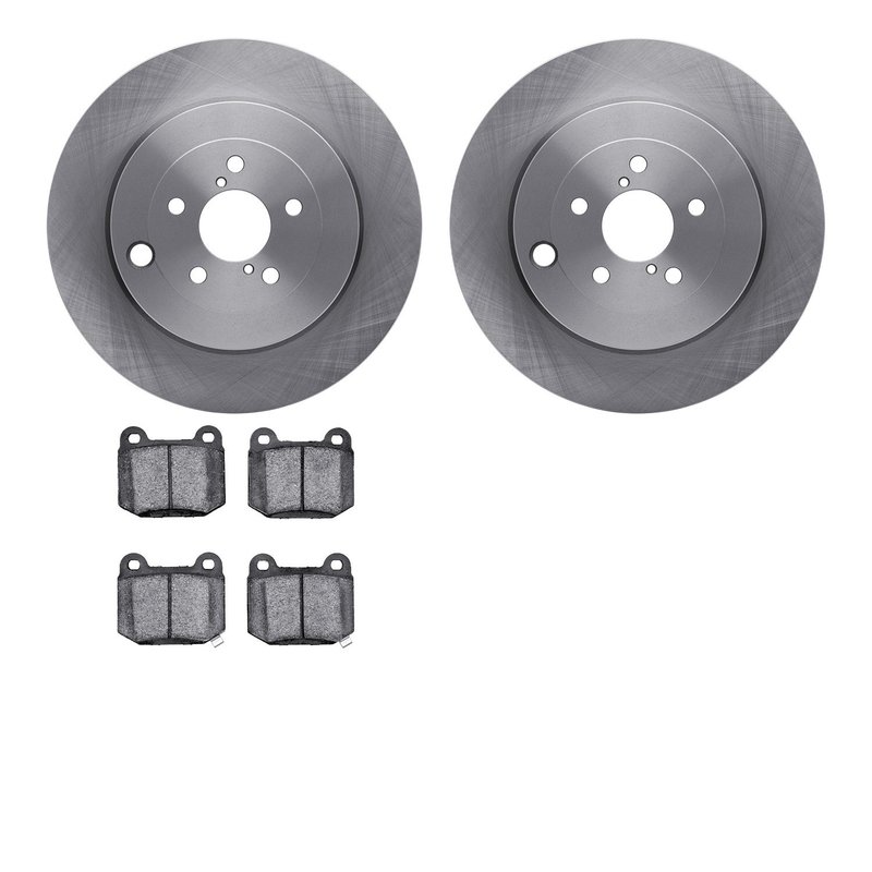 Dynamite Friction 6602-13055 Disc Brake Kit - Rear
