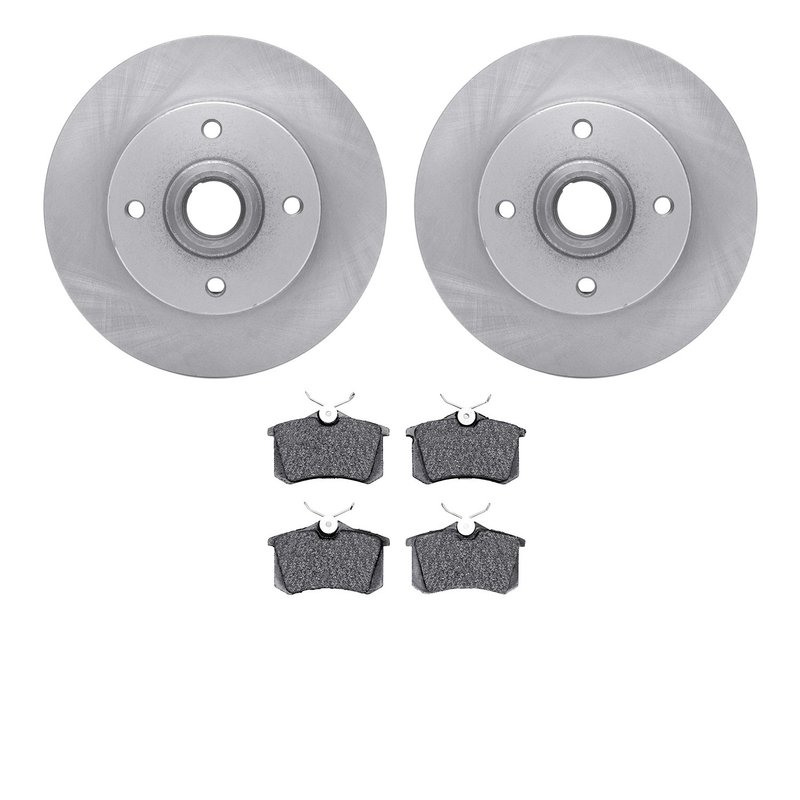 Dynamite Friction 6602-13409 Disc Brake Kit - Rear