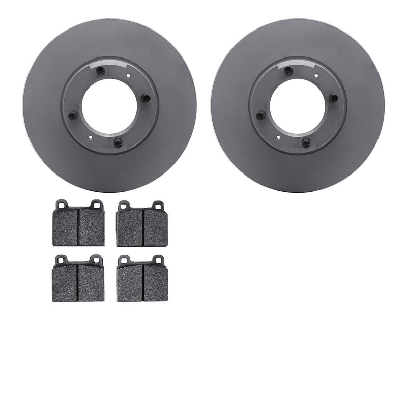 Dynamite Friction 6602-16019 Disc Brake Kit - Front