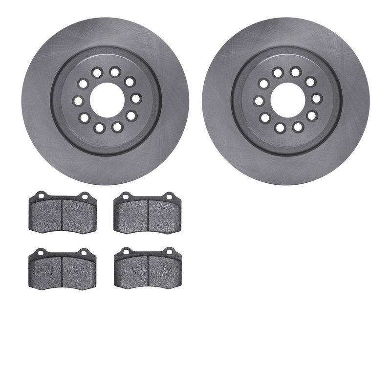 Dynamite Friction 6602-20055 Disc Brake Kit - Rear