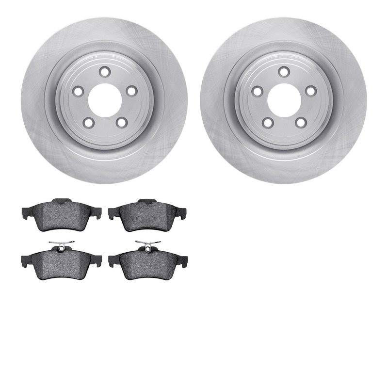 Dynamite Friction 6602-20062 Disc Brake Kit - Rear