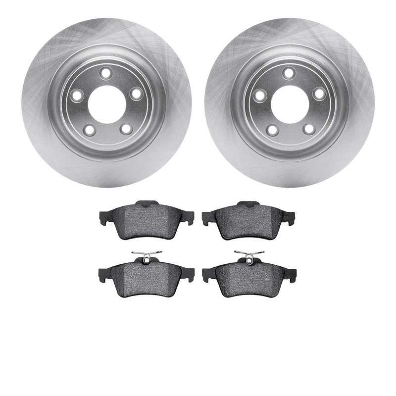 Dynamite Friction 6602-20102 Disc Brake Kit - Rear