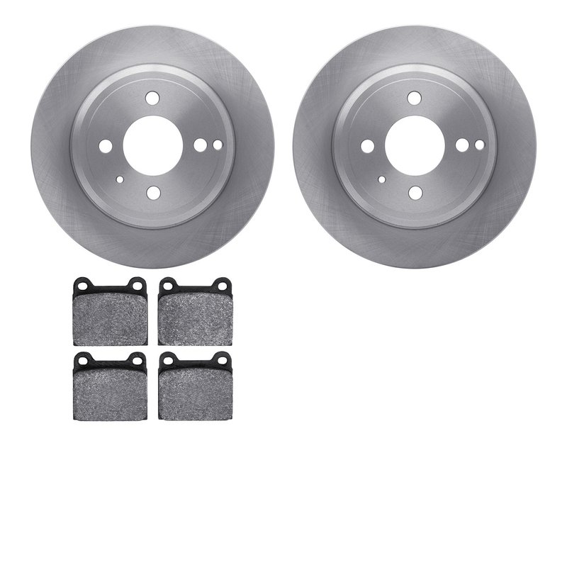 Dynamite Friction 6602-27067 Disc Brake Kit - Rear