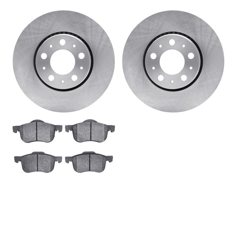 Dynamite Friction 6602-27119 Disc Brake Kit - Front