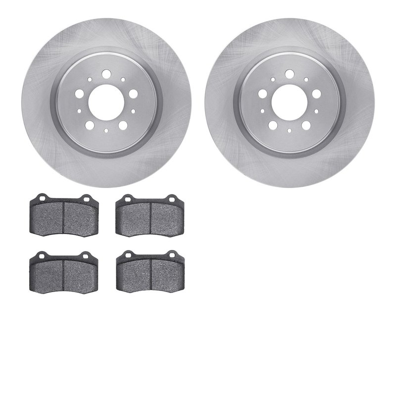 Dynamite Friction 6602-27135 Disc Brake Kit - Rear
