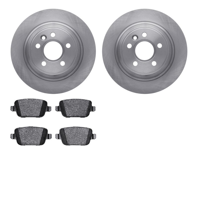 Dynamite Friction 6602-27147 Disc Brake Kit - Rear