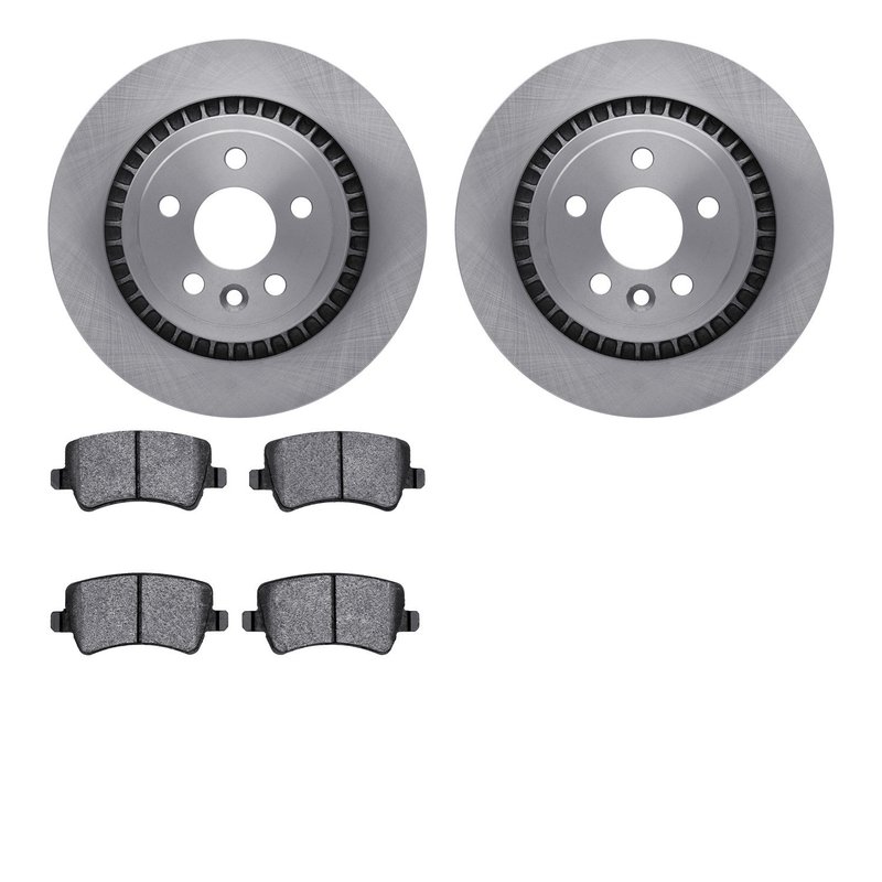 Dynamite Friction 6602-27187 Disc Brake Kit - Rear