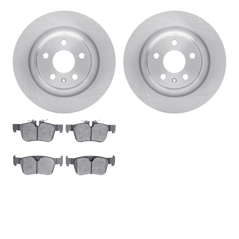 Dynamite Friction 6602-27216 Disc Brake Kit - Rear