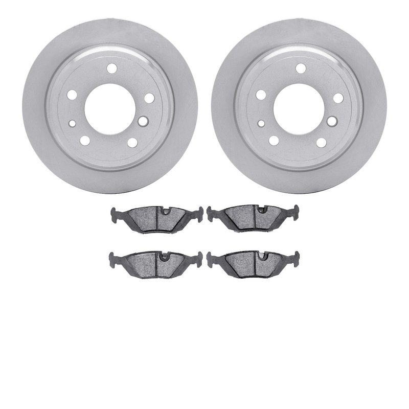 Dynamite Friction 6602-31063 Disc Brake Kit - Rear