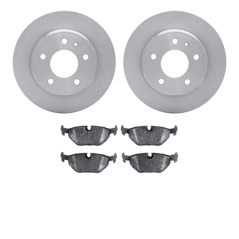 Dynamite Friction 6602-31083 Disc Brake Kit - Rear