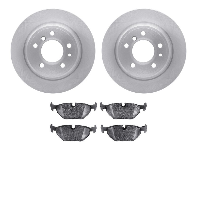 Dynamite Friction 6602-31095 Disc Brake Kit - Rear